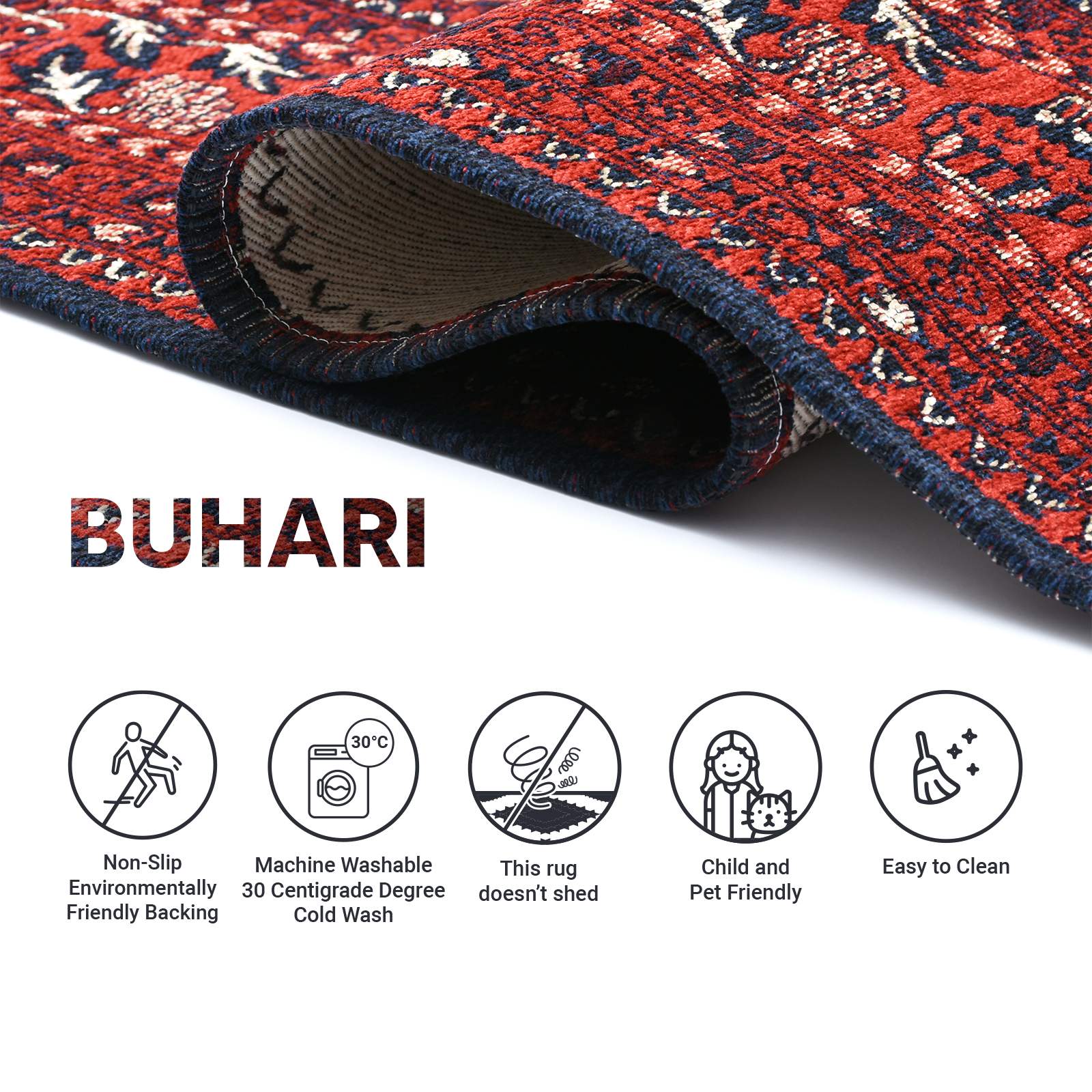 Afghan Red Rug - Carpet Details | Artistry Home