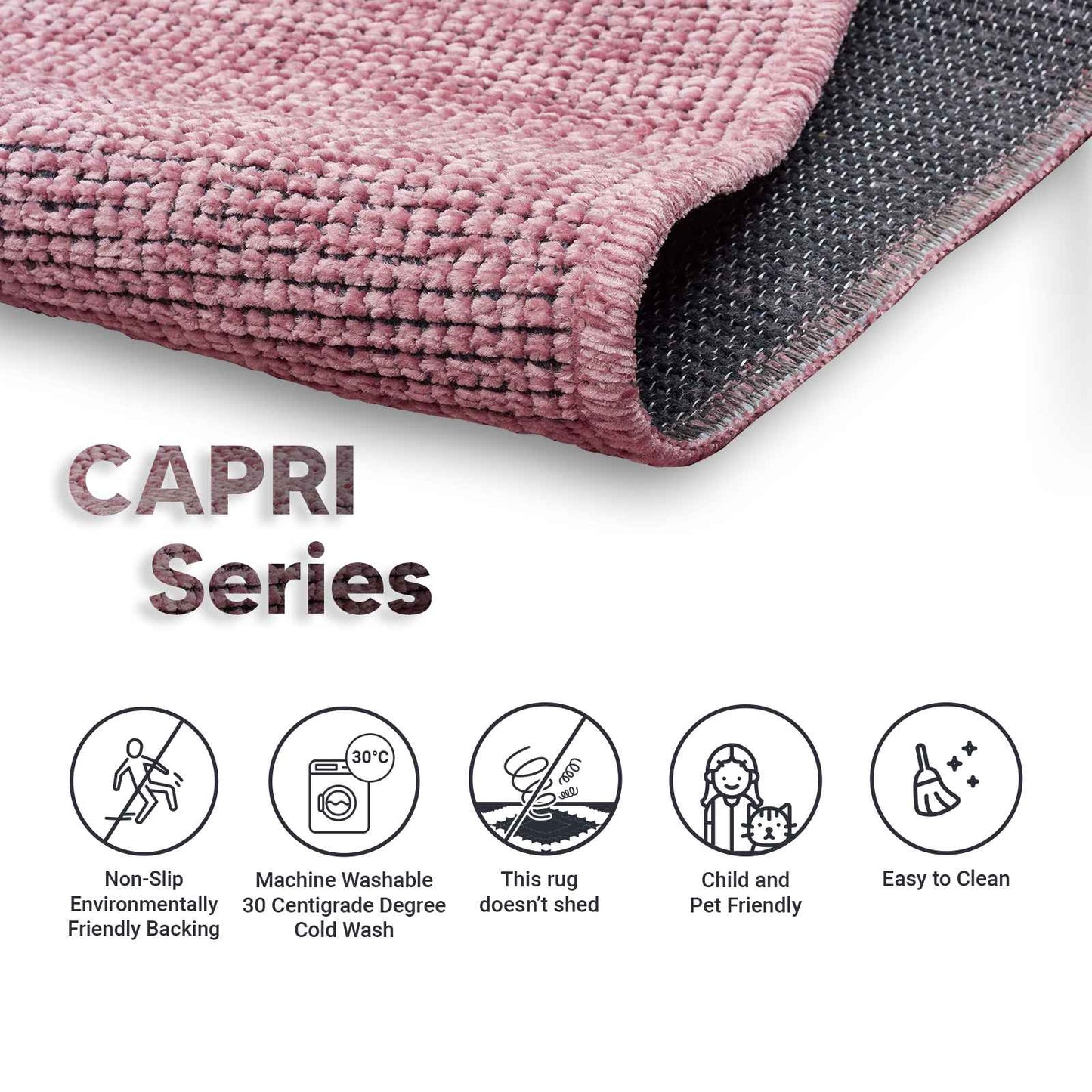 Capri  Brown Rug - Carpet Details | Artistry Home