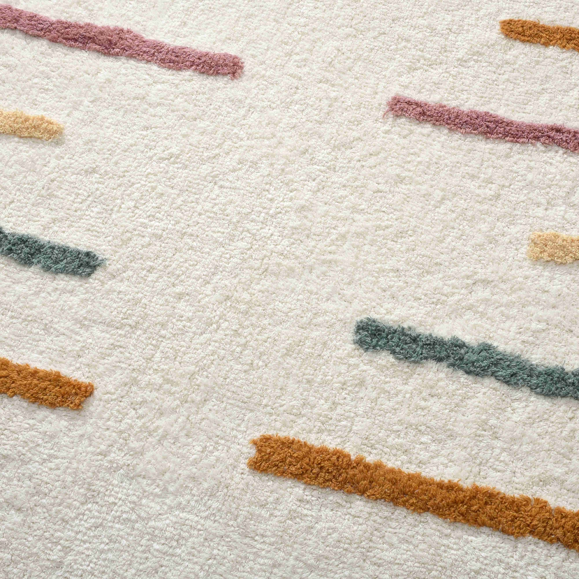 Cotton Boon Stripes Rug - Detail View | Artistry Home