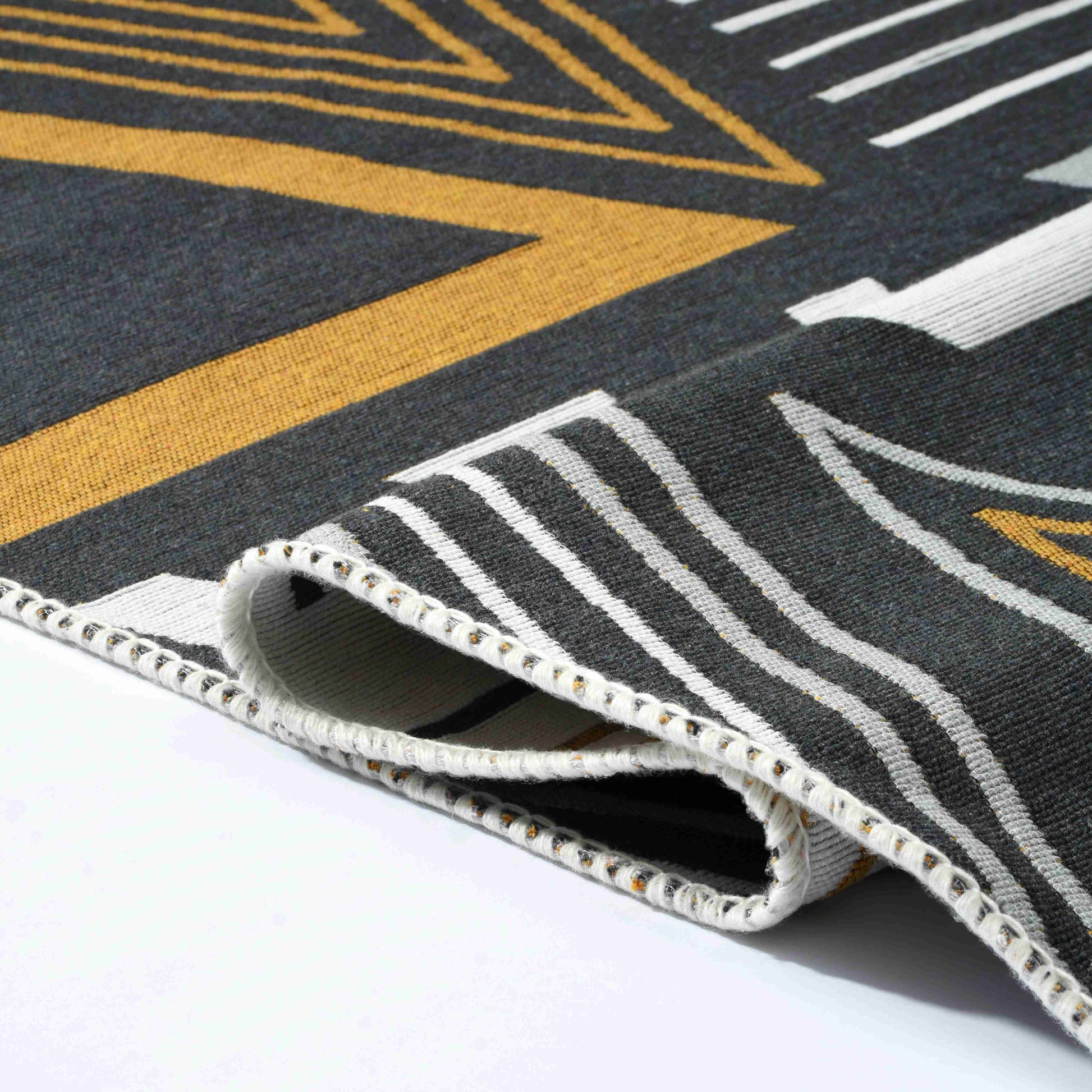 Arya Yellow Grey Rug | Artistry Home