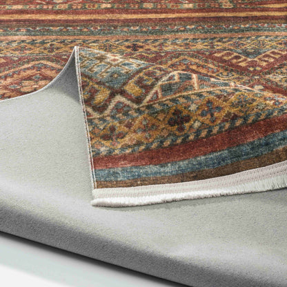 Antique Aurora Rug - Front and Back View | Artistry Home