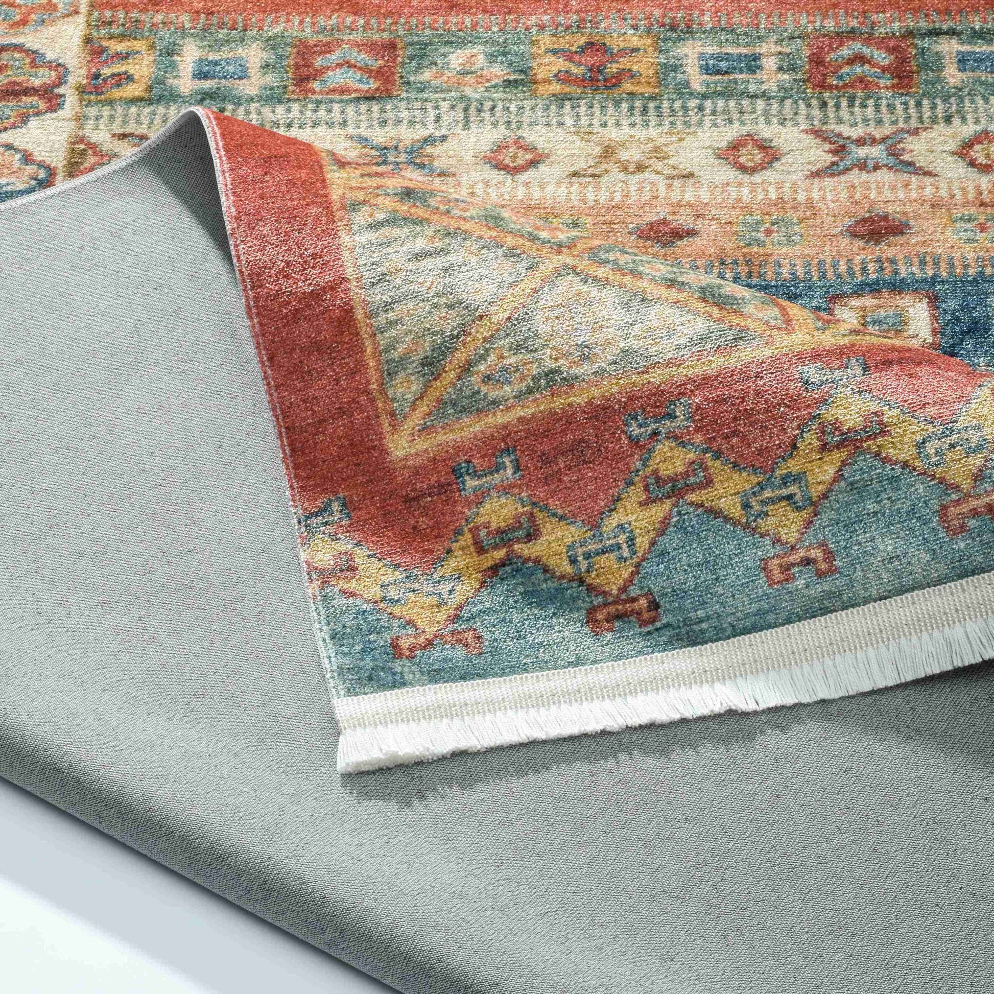 Antique Harmony Rug - Front and Back View | Artistry Home