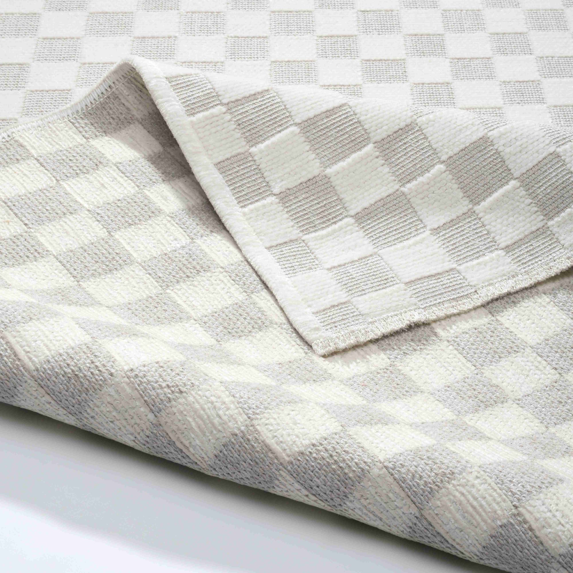 Ada Cream Rug - Front and Back View | Artistry Home