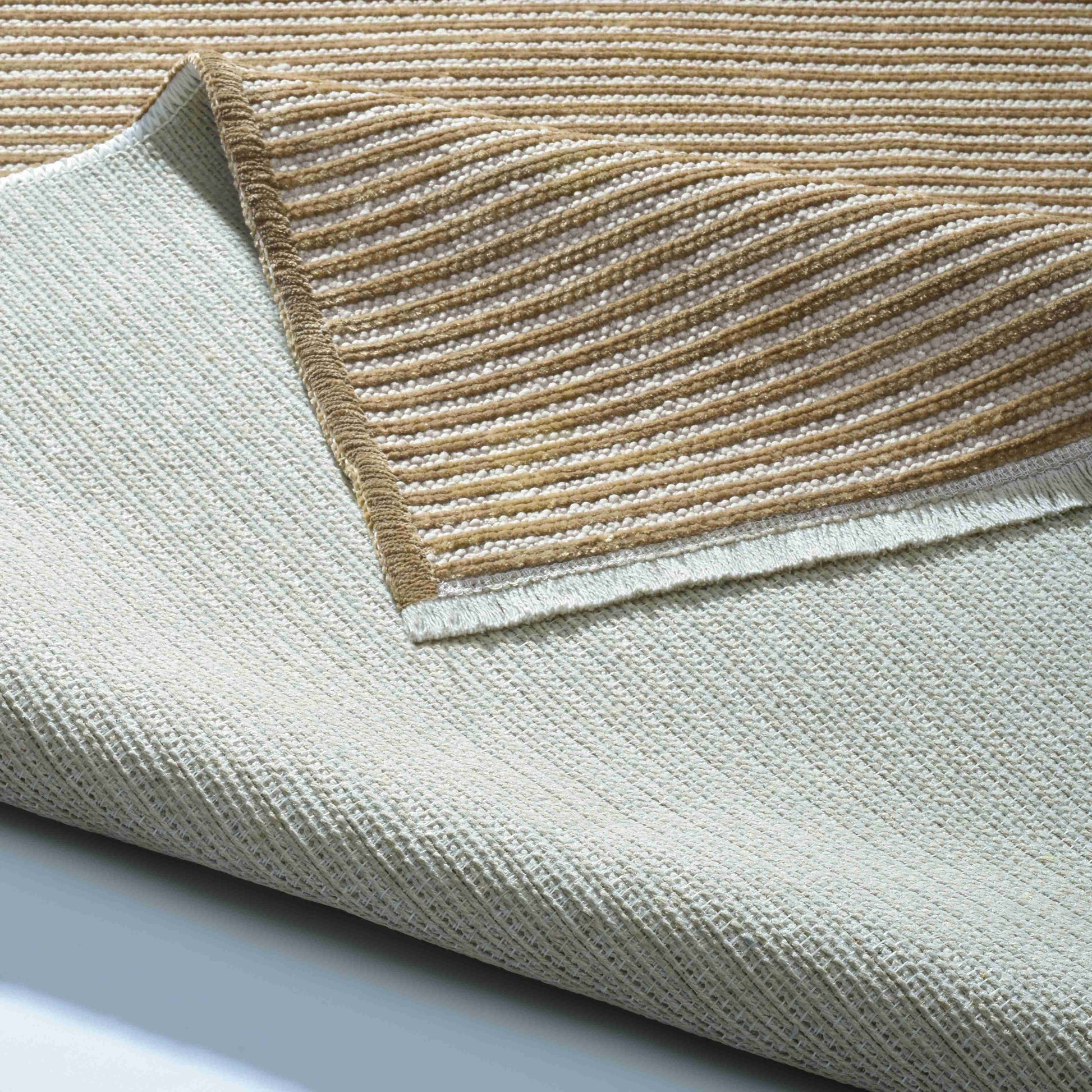 Ada Beige Rug - Front and Back View | Artistry Home