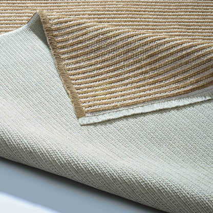 Ada Beige Rug - Front and Back View | Artistry Home