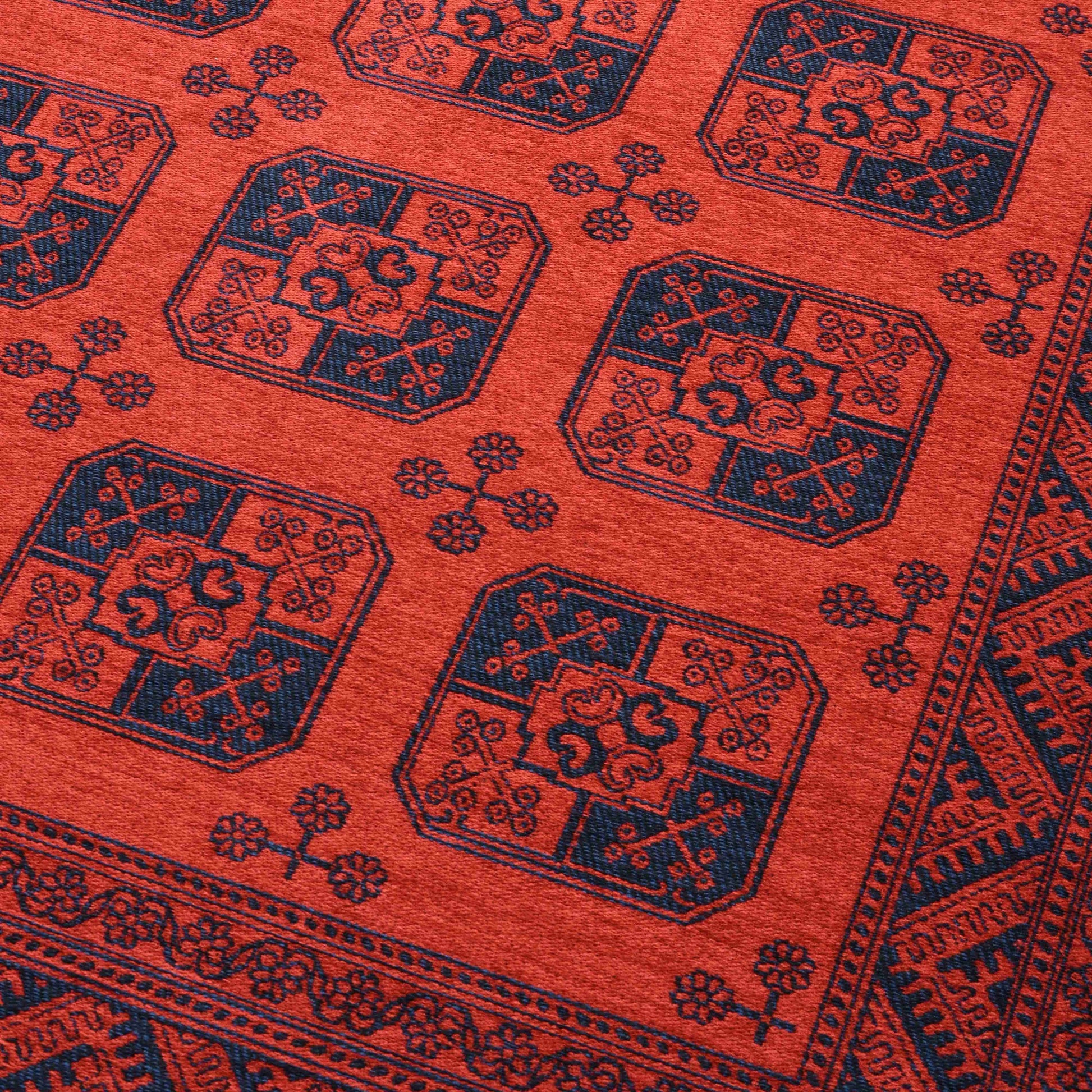Afghan Blaze Rug - Detail View | Artistry Home