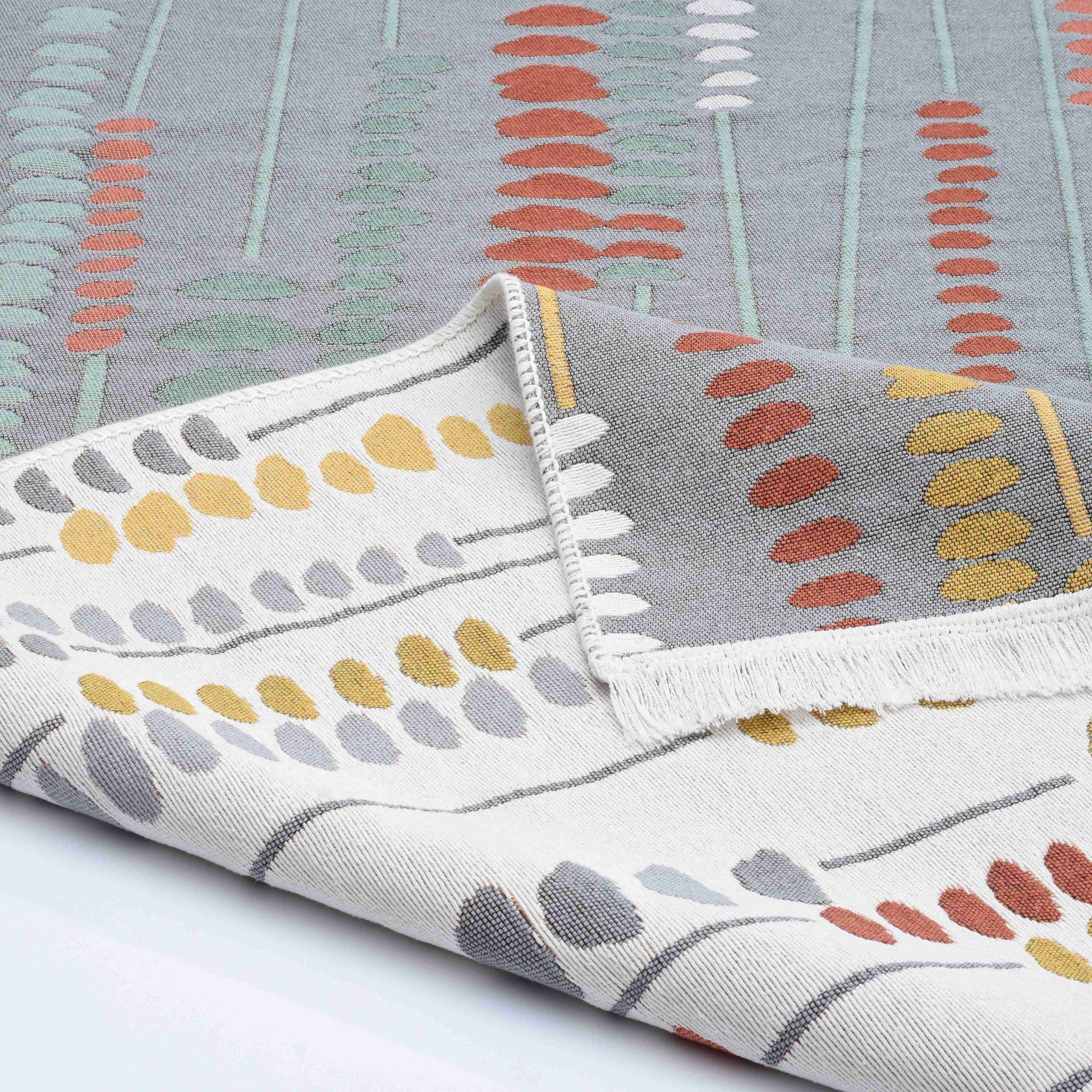 Arya Rain Rug - Front and Back View | Artistry Home