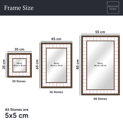 Frame Sizes: Square & Rectangular Mirrors | Artistry Home