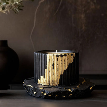 Golden Concrete – Soy Candle Set