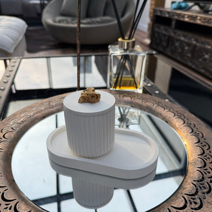 Golden Serenity - Soy Candle Duo