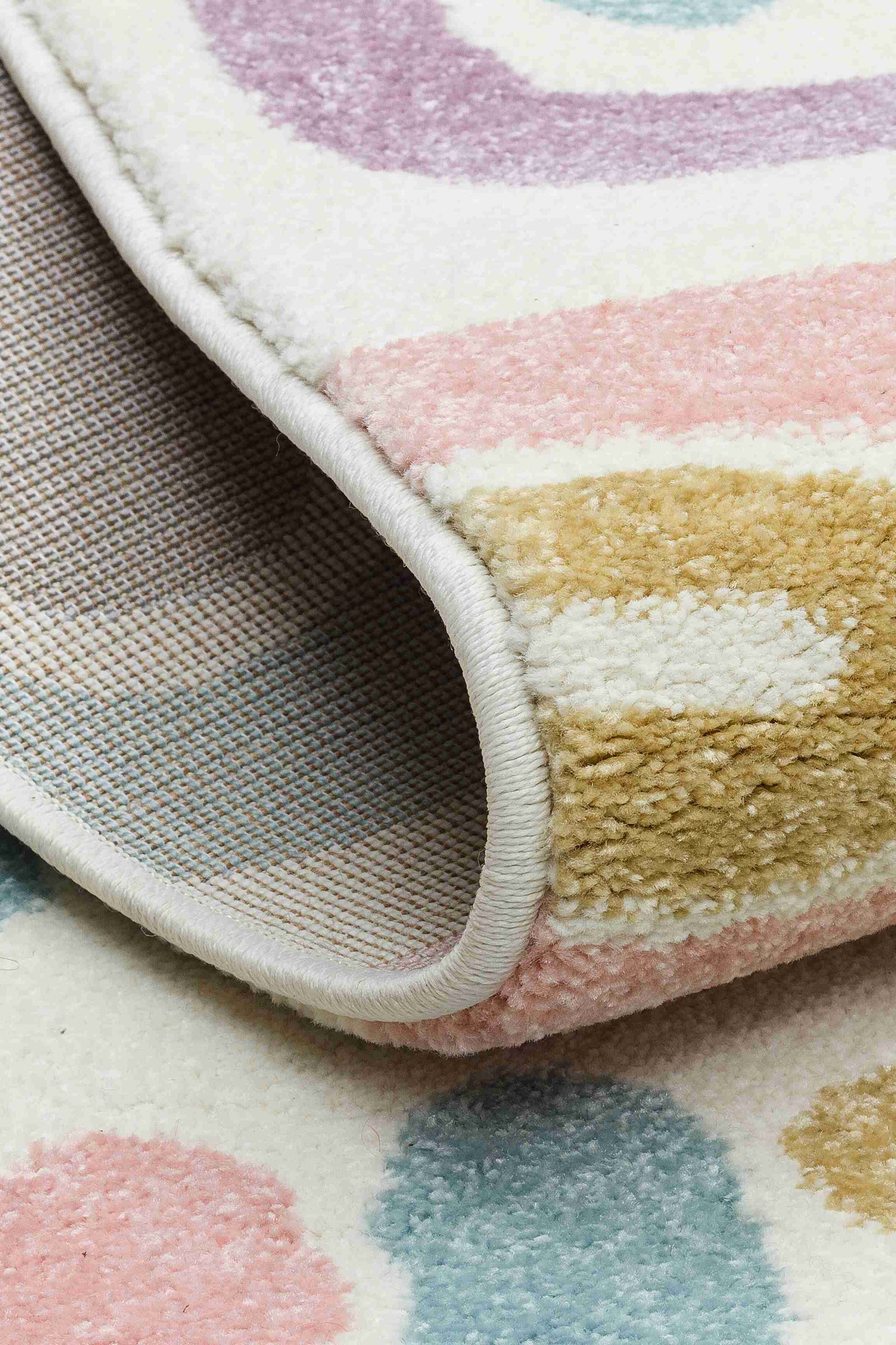 Pastel Rainbow Rug - Pattern Focus | Artistry Home