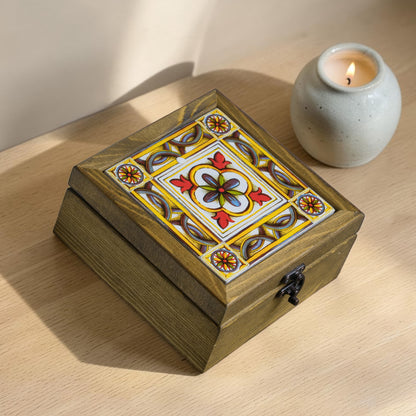 Anatolian Floral Jewelry Box
