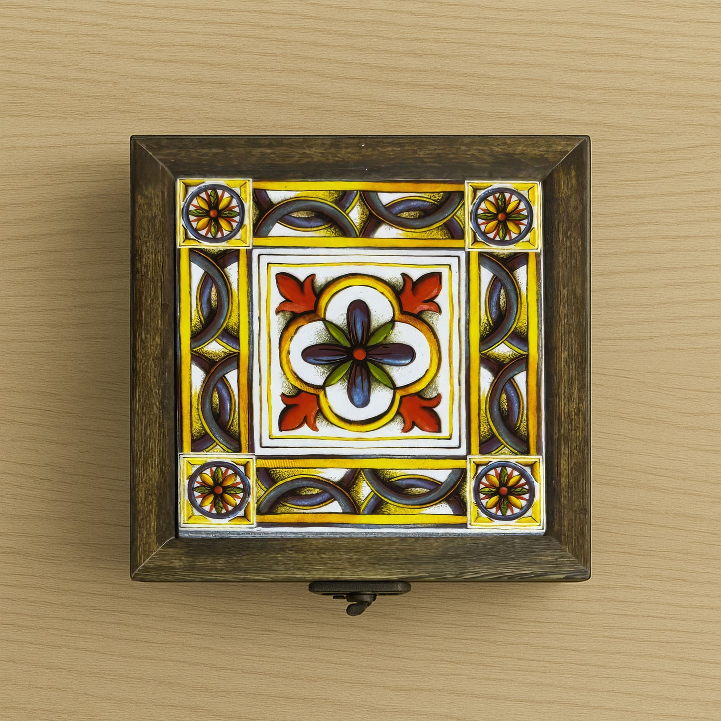 Anatolian Floral Jewelry Box