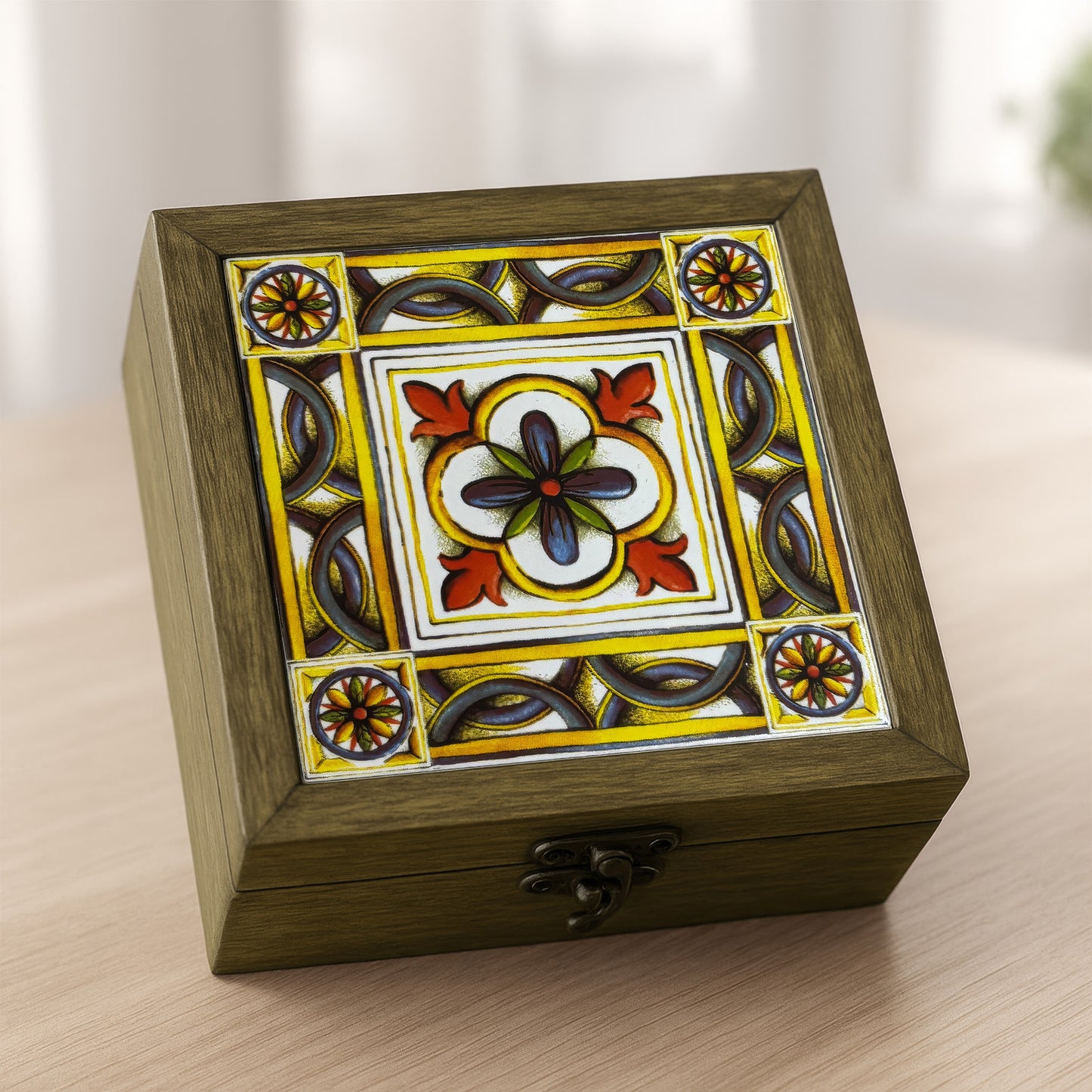Anatolian Floral Jewelry Box