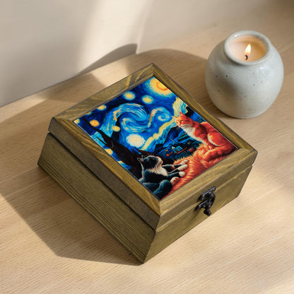 Starry Night Jewelry Box