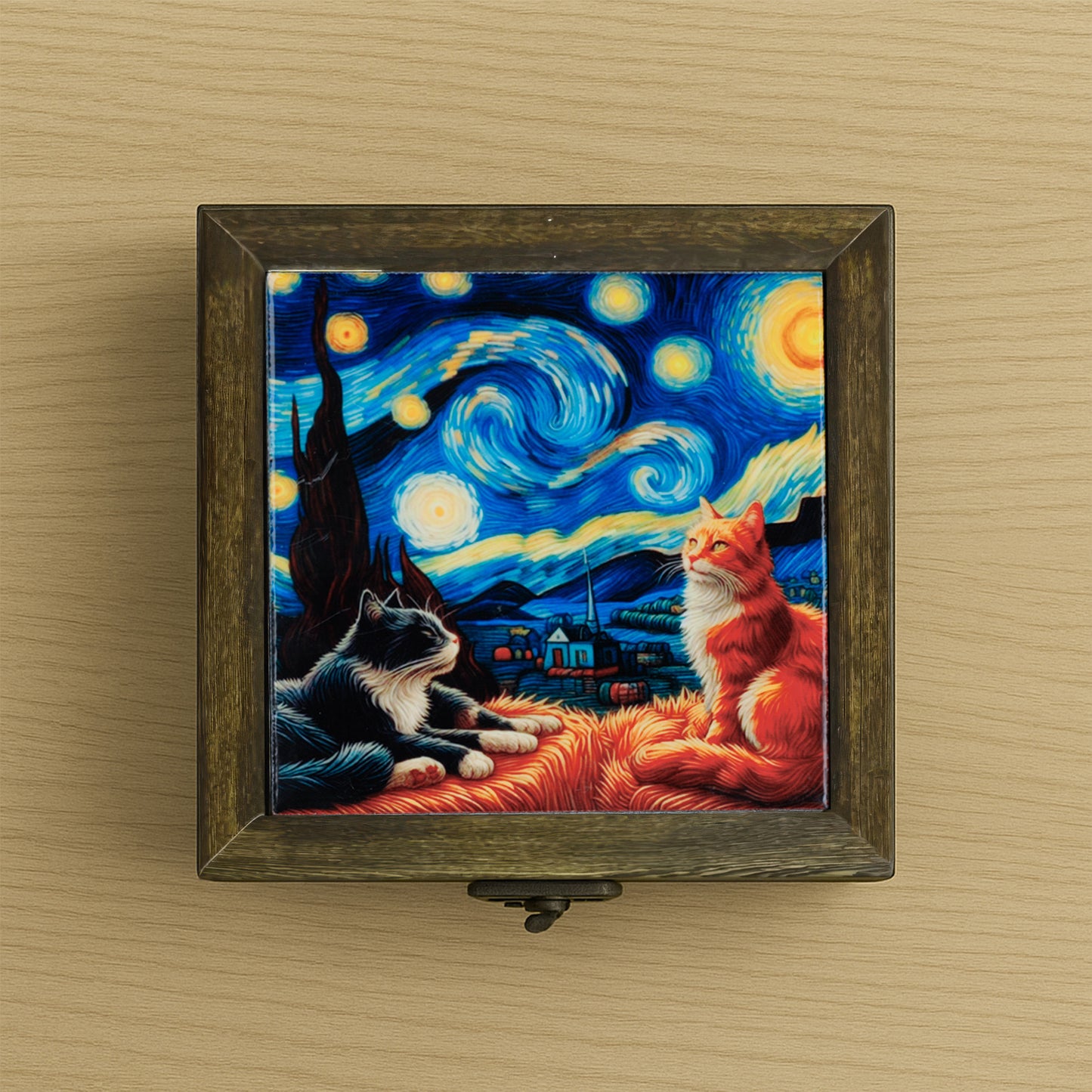 Starry Night Jewelry Box