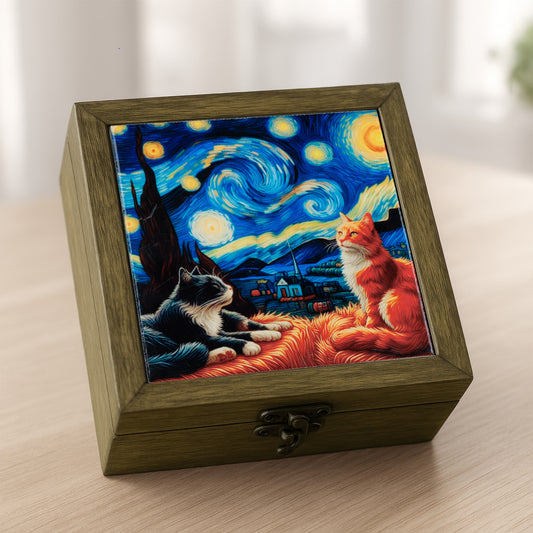 Starry Night Jewelry Box