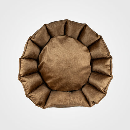 Oyster Pet Bed Bronze