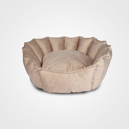Oyster Pet Bed Beige
