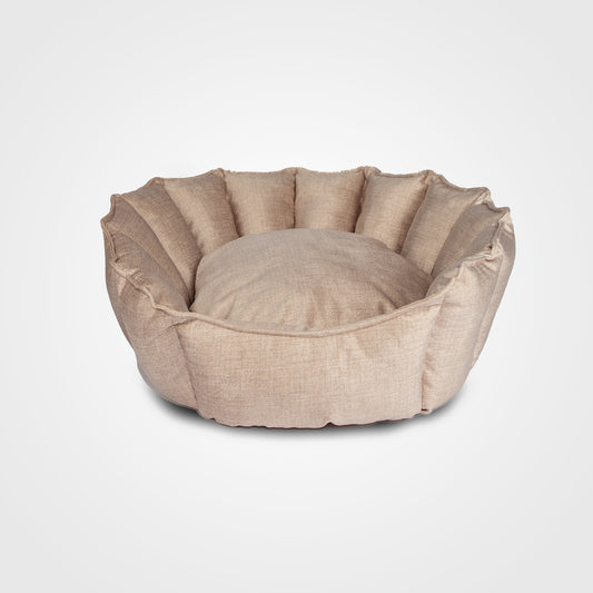 Oyster Pet Bed Beige