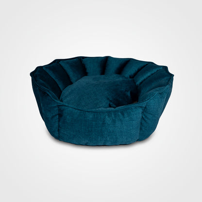 Oyster Pet Bed Blue