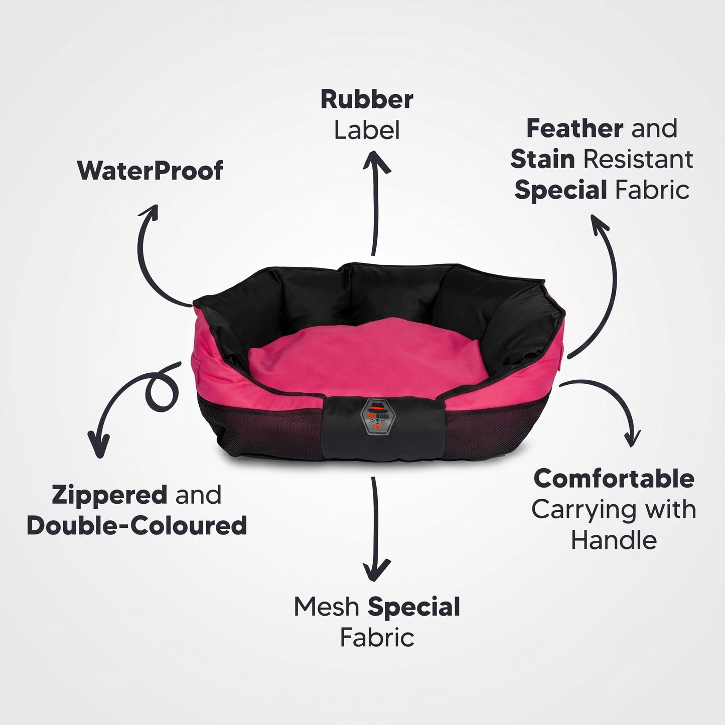 Outdoor Oyster New Gen Pink & Black