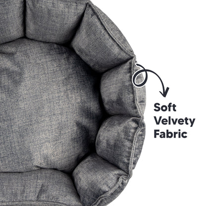 Oyster Pet Bed Light Grey