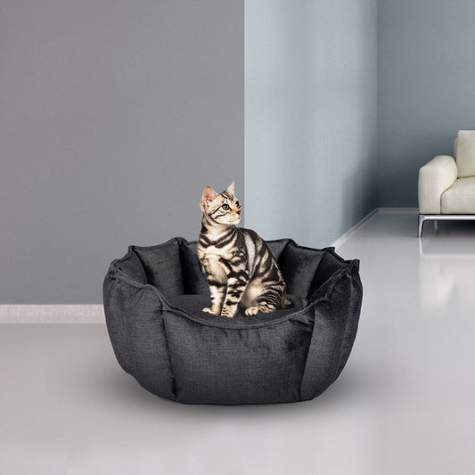 Oyster Pet Bed Anthracite