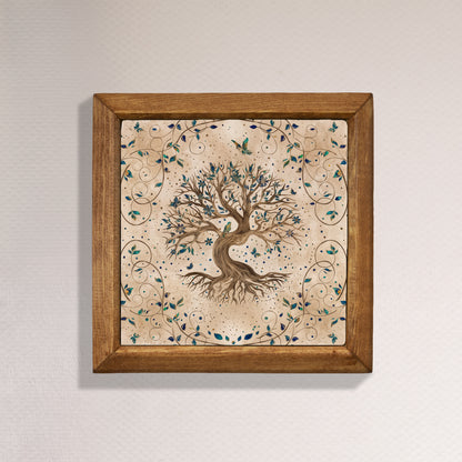 Tree of Life Sand Stone Wall Art