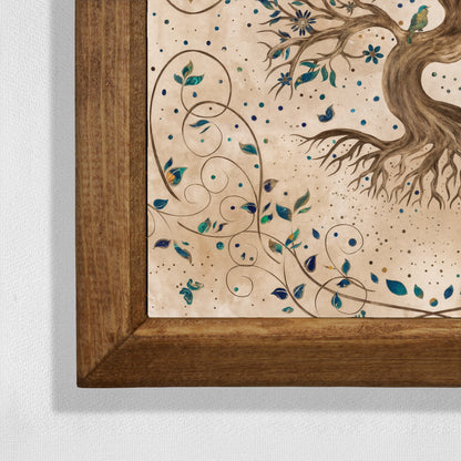 Tree of Life Sand Stone Wall Art