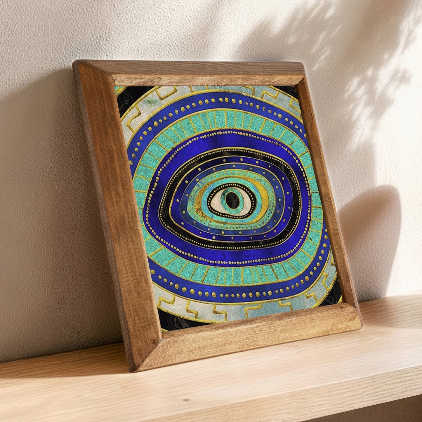 Evil Eye Nazar Stone Wall Art