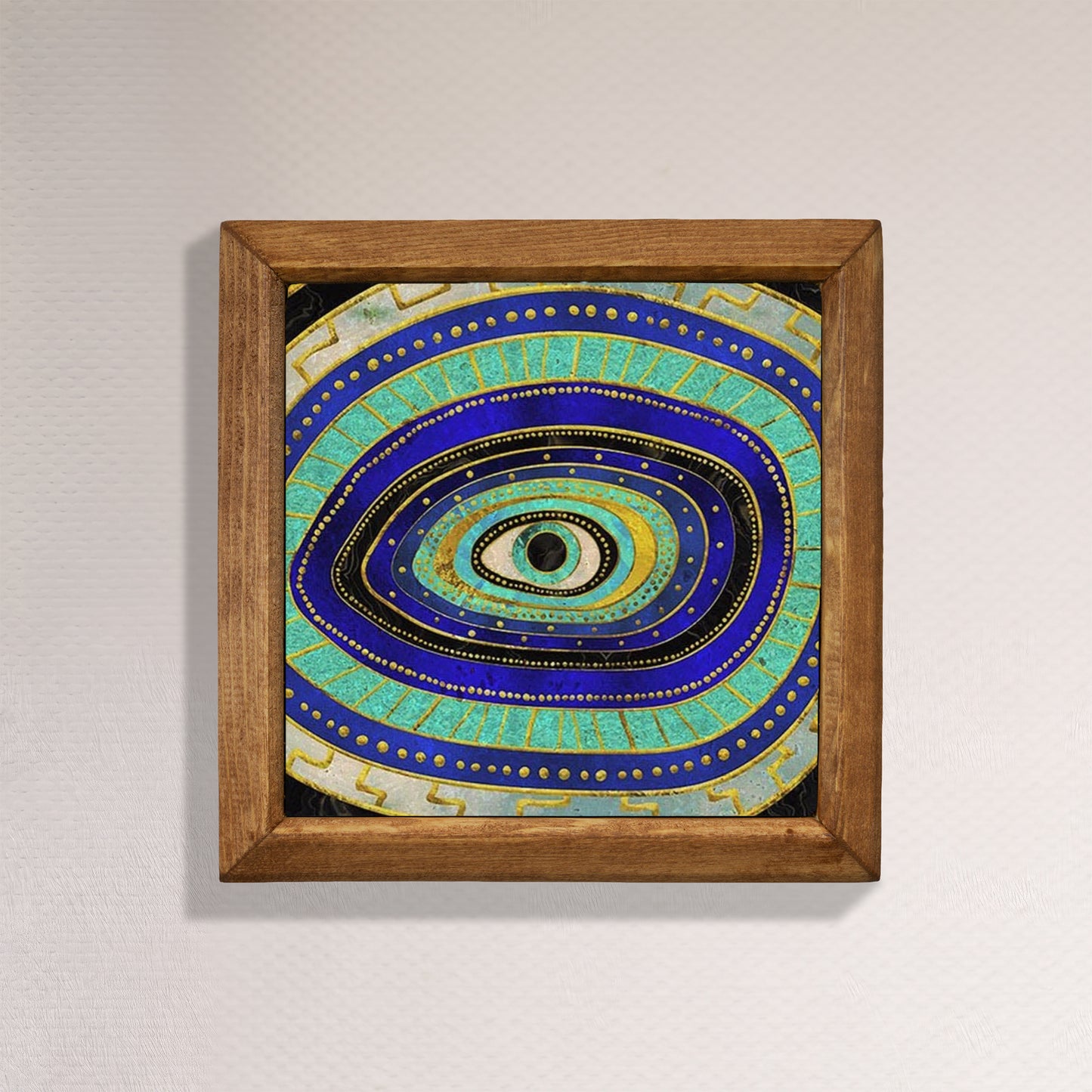 Evil Eye Nazar Stone Wall Art