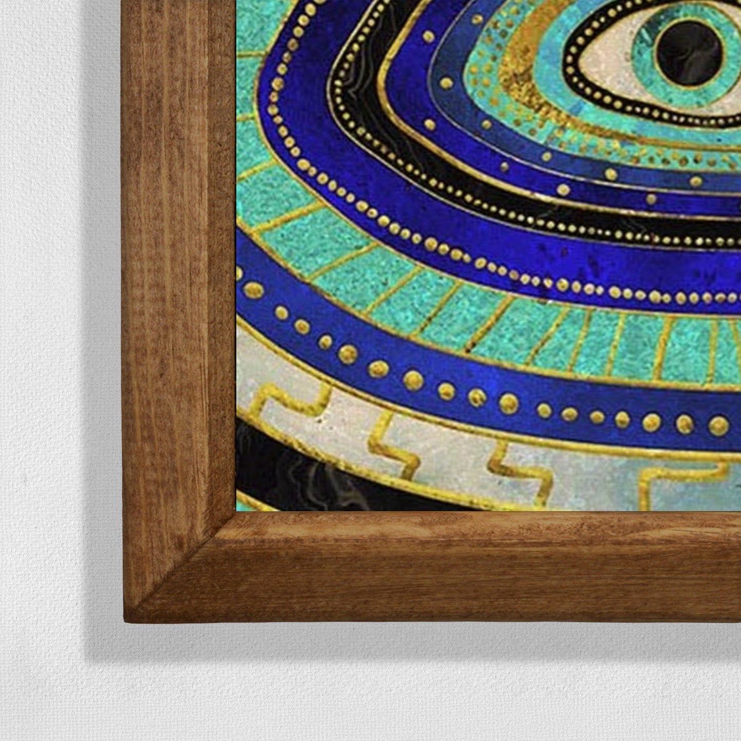 Evil Eye Nazar Stone Wall Art