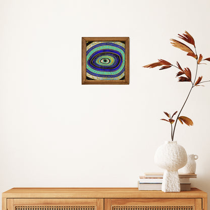 Evil Eye Nazar Stone Wall Art