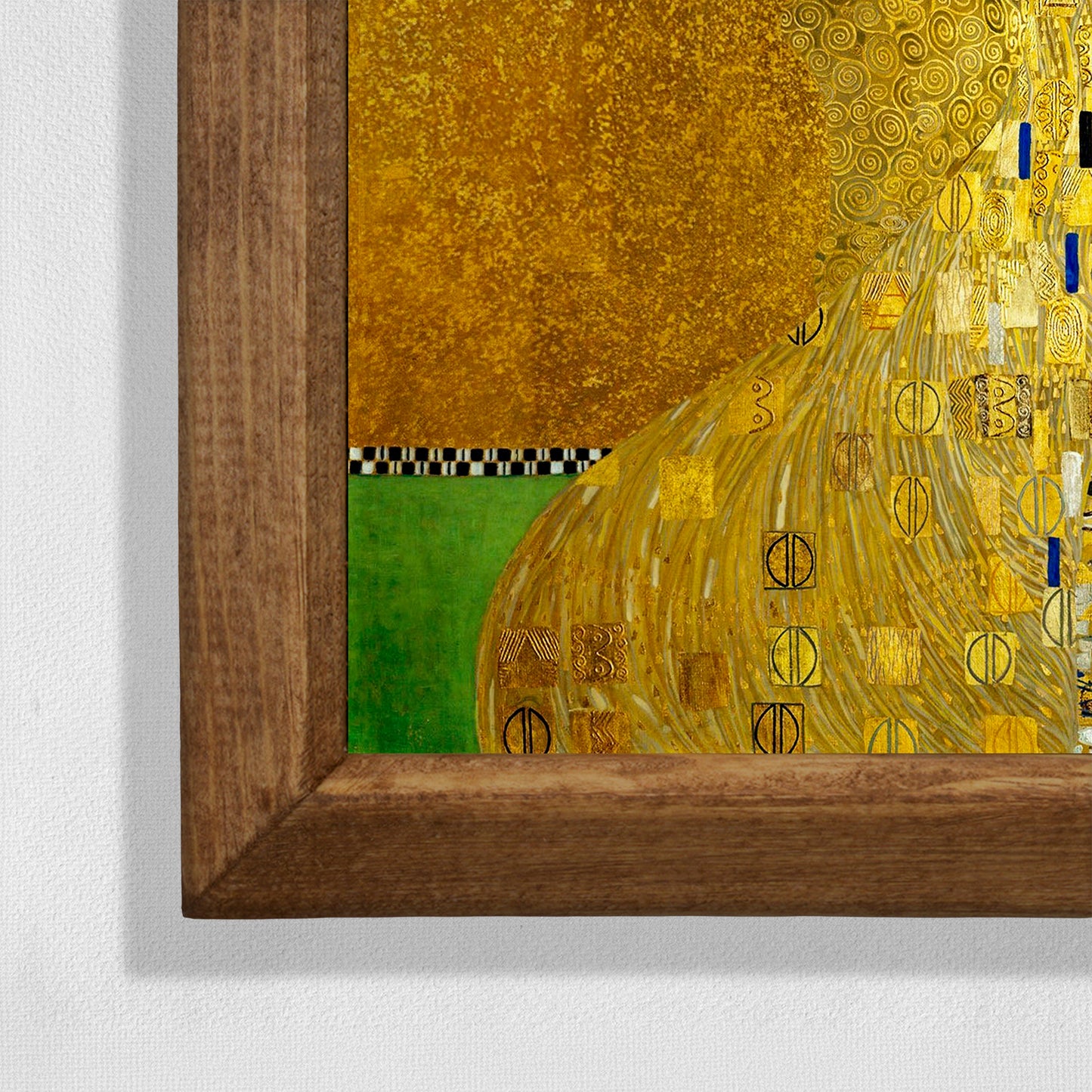 Gustav Klimt Lady Framed Stone Wall Art