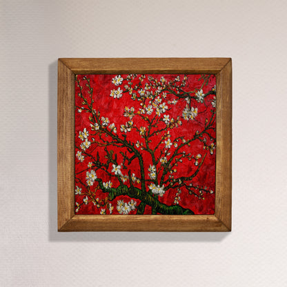 Van Gogh - Red Almond Blossoms Wall Art