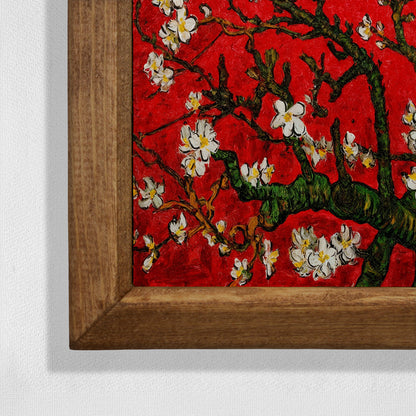 Van Gogh - Red Almond Blossoms Wall Art