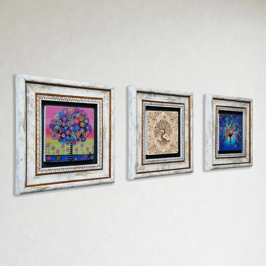 Tree of Life Trio 2 Stone Wall Art