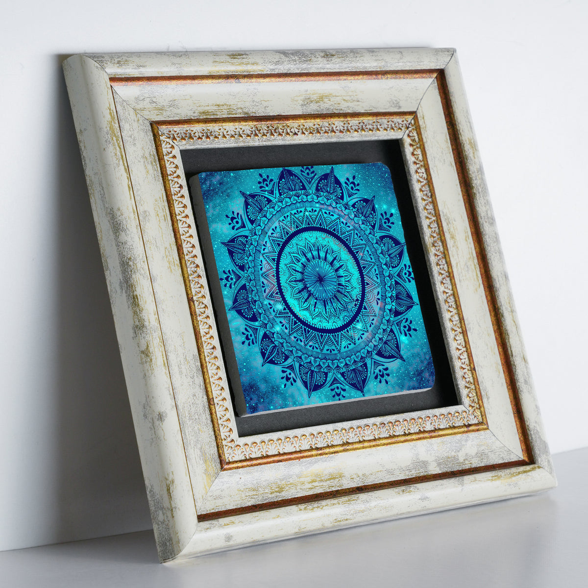 Mandala Trio Vintage Stone Wall Art Set