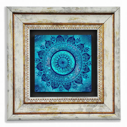 Mandala Trio Vintage Stone Wall Art Set