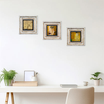 Gustav Klimt Golden Trio Stone Wall Art