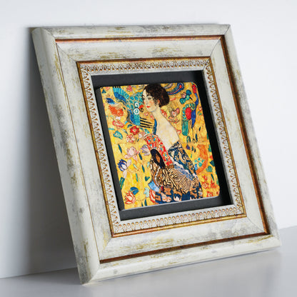 Gustav Klimt Reverie Trio Vintage Stone Wall Art Set