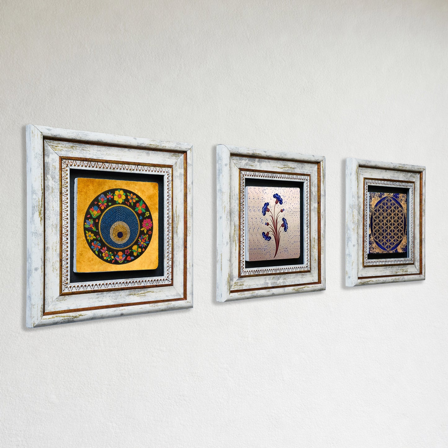 Marble Art Trio Natural Stone Wall Art