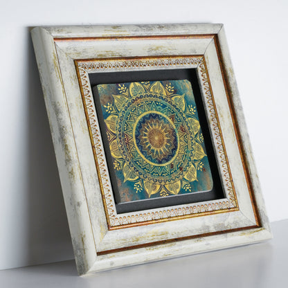 Eye of Horus Trio Vintage Stone Wall Art Set
