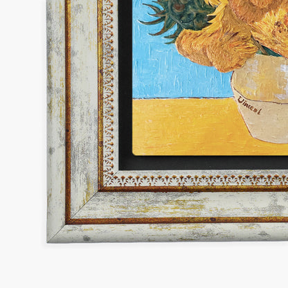 Van Gogh Sky Trio Vintage Stone Wall Art Set
