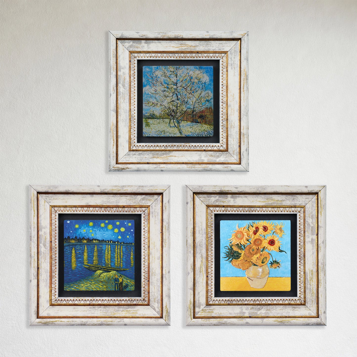 Van Gogh Trio Stone Wall Art