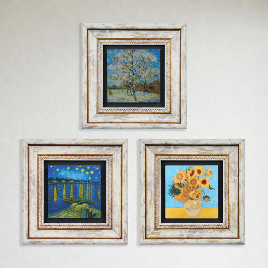 Van Gogh Trio Stone Wall Art