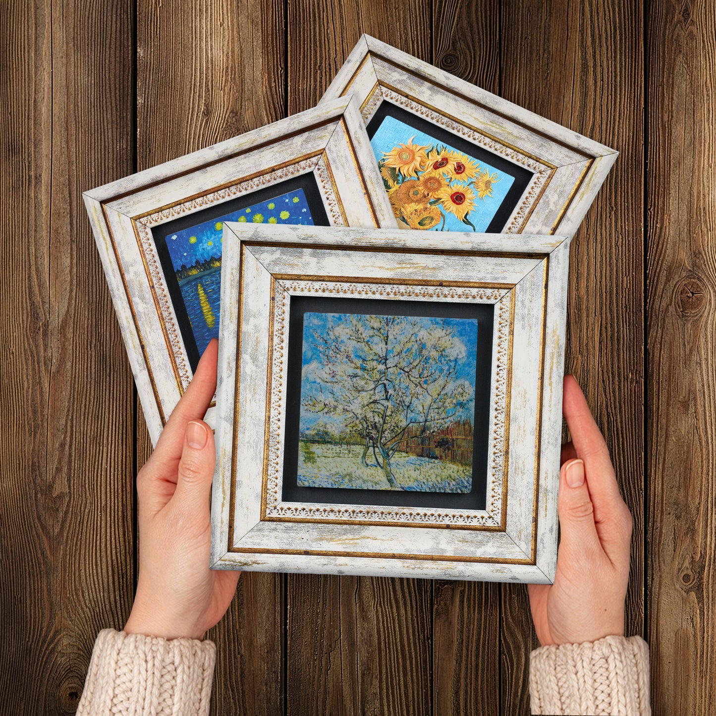 Van Gogh Trio Stone Wall Art
