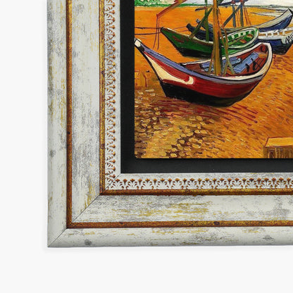Van Gogh Masterpiece Trio Vintage Stone Wall Art Set