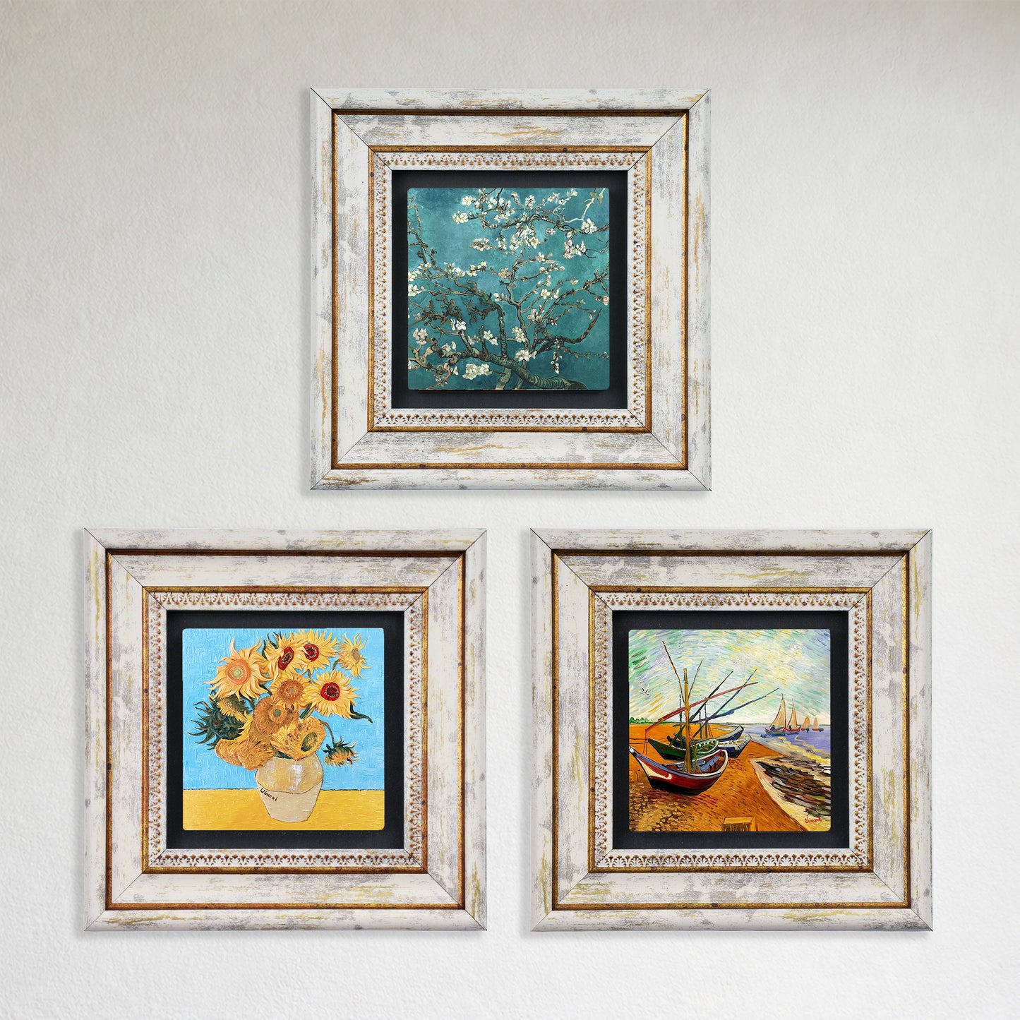 Van Gogh Masterpiece Trio Vintage Art